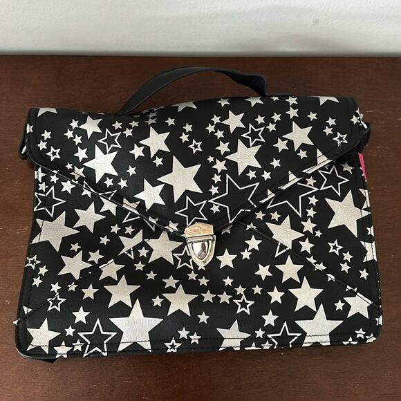 Xhilaration | Top Handle Star Print Bag NWT - Picture 1 of 10